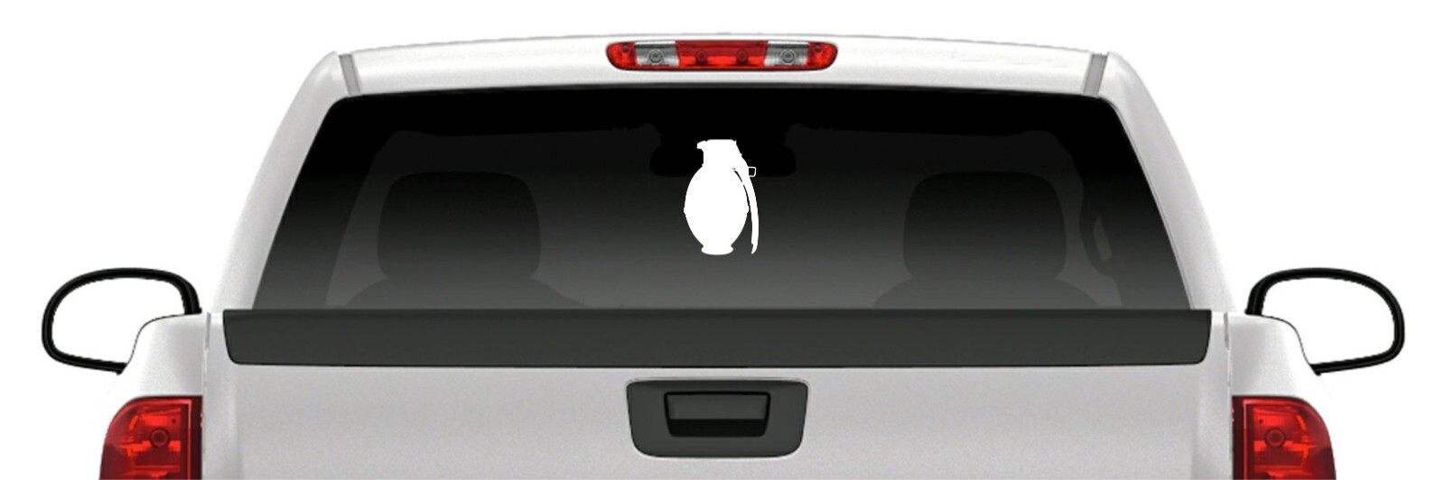 HAND GRENADE STICKER Tactical Cut Vinyl Decal Car Truck 4.5″x7″