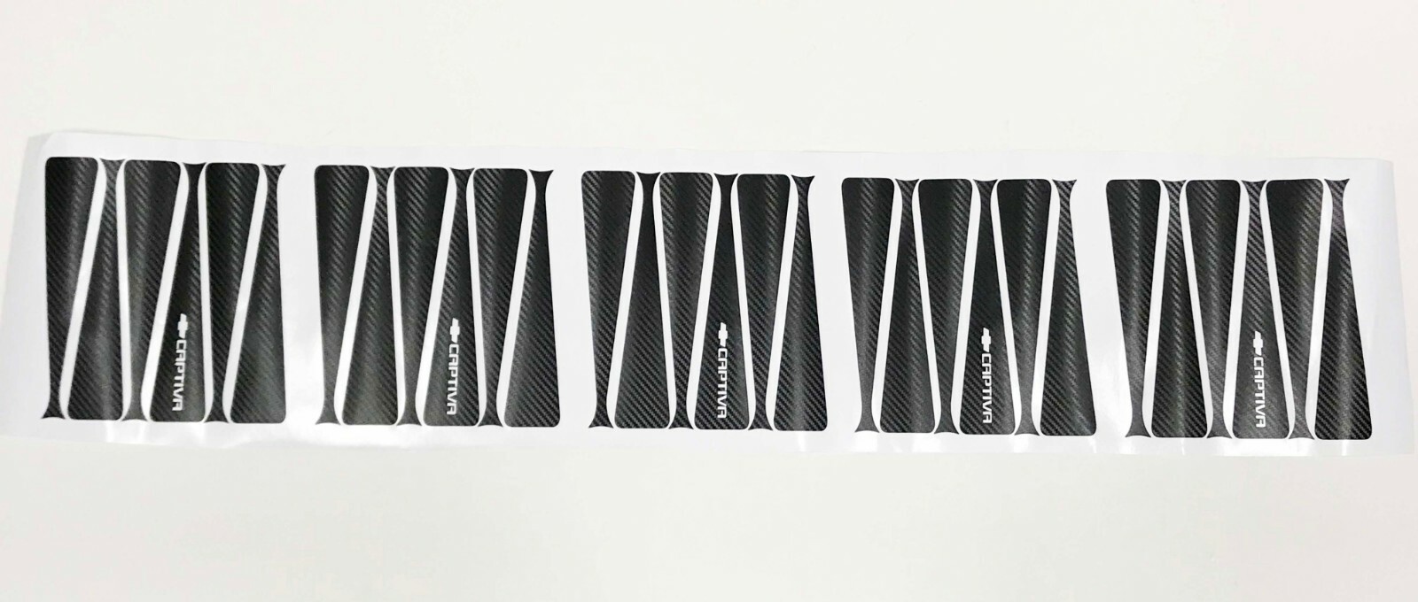 19″ 4D Real Carbon Wheel Mask Decal Sticker for Chevy Captiva Winstorm