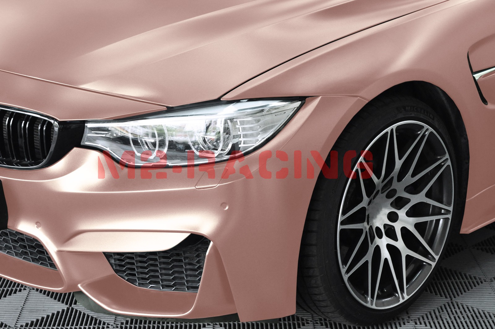 Matte Metallic Rose Gold TPU PPF Paint Protection Film Dry Wet Apply Vinyl Wrap