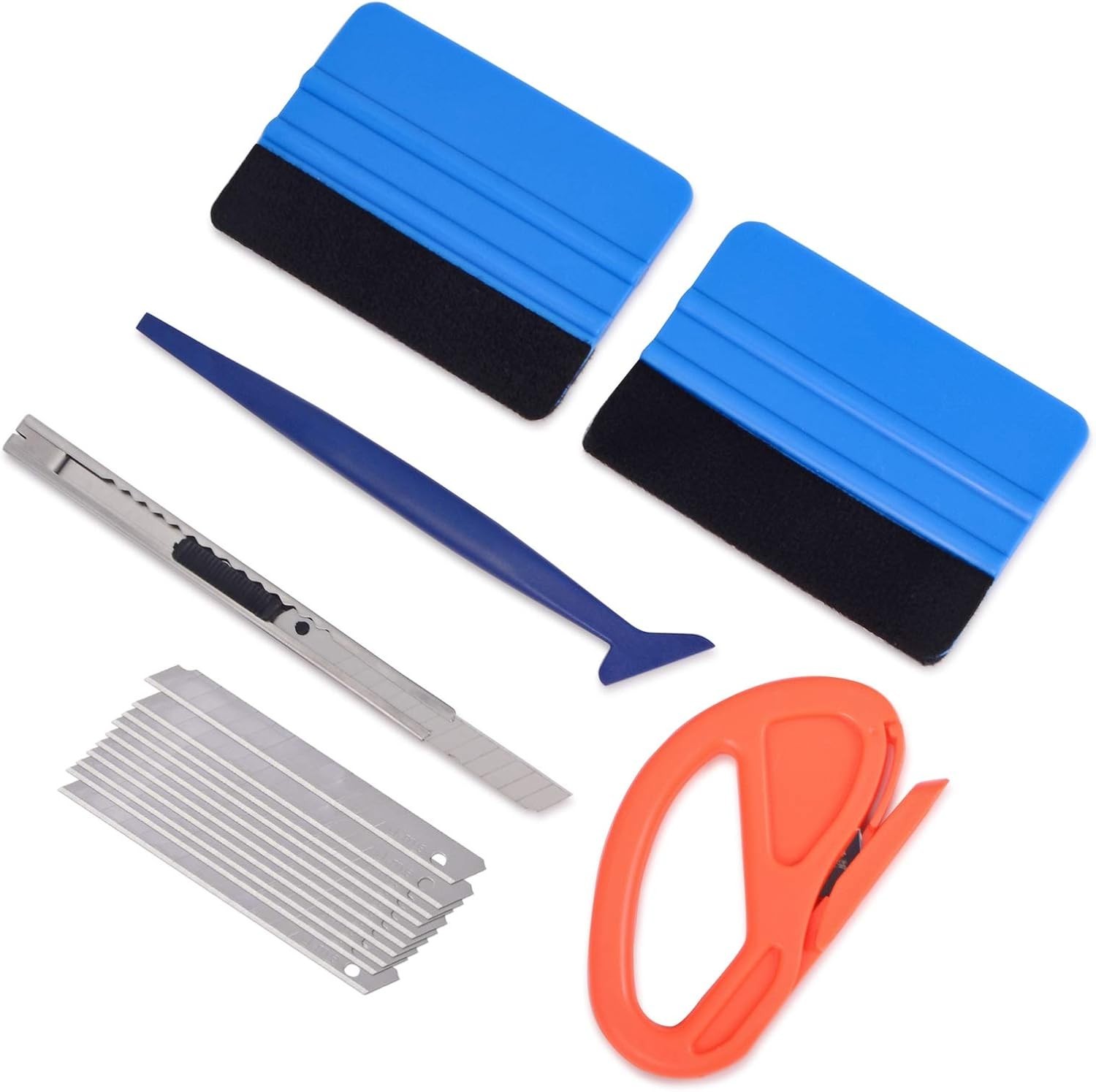 Comprehensive Vinyl Wrap Tool Kit for Window Tinting – Complete Car Wrapping Set
