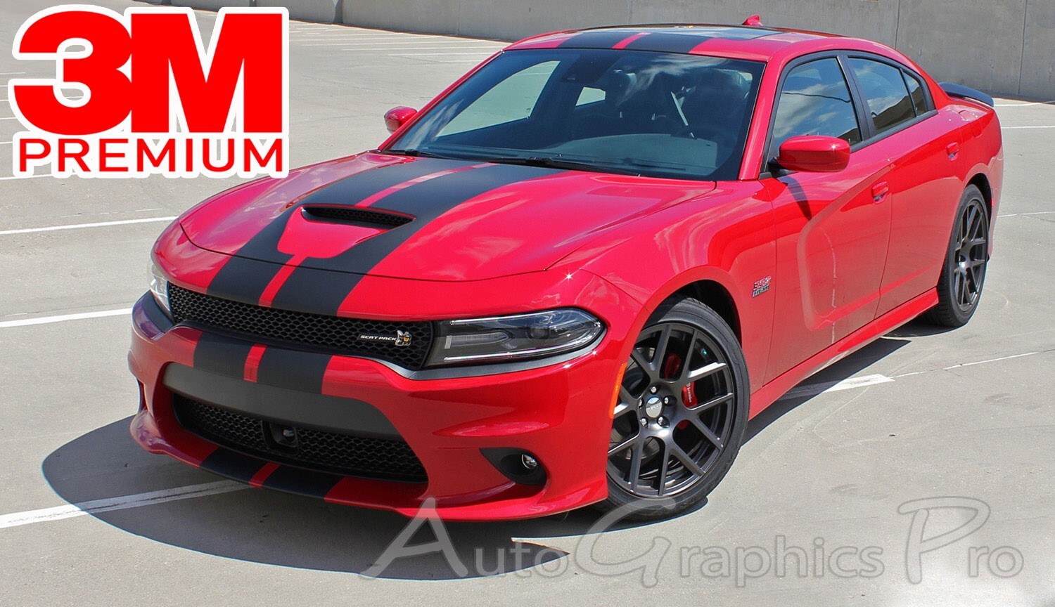 N CHARGE RALLY Fits 2015-2021 Dodge Charger Racing Stripes SRT GT Graphic Decals