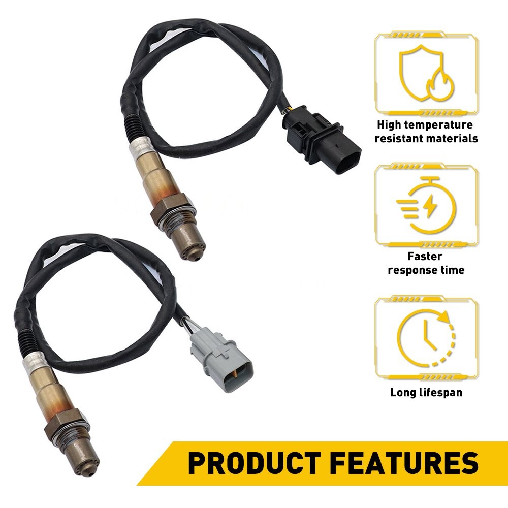 1/2Set Up+Downstream Oxygen Sensor Fits 2012-2014 Kia Rio 2012-2015 Kia Soul 1.6
