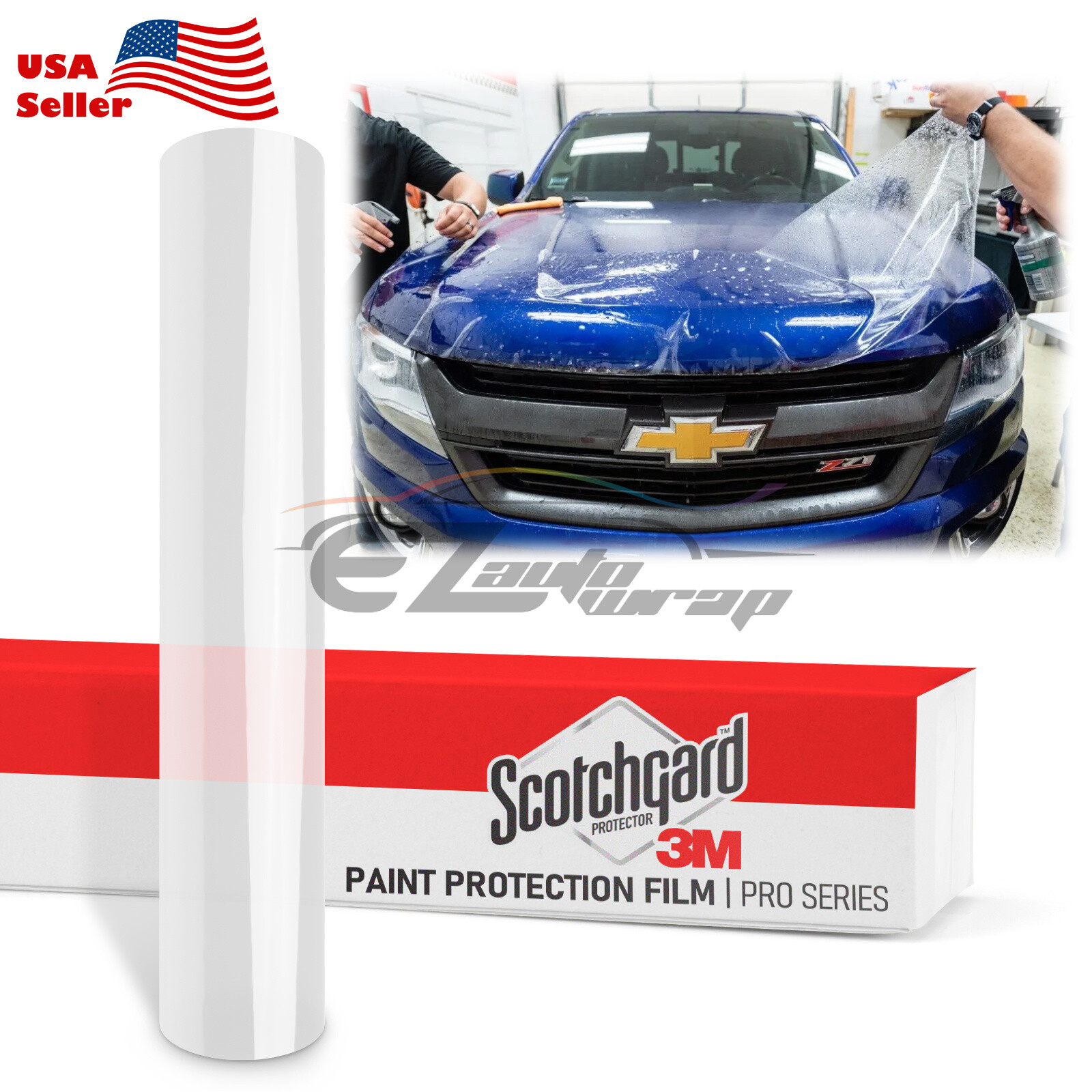 3M Pro Scotchgard Series 200 Gloss 12″ Wrap Clear Bra PPF Paint Protection Film