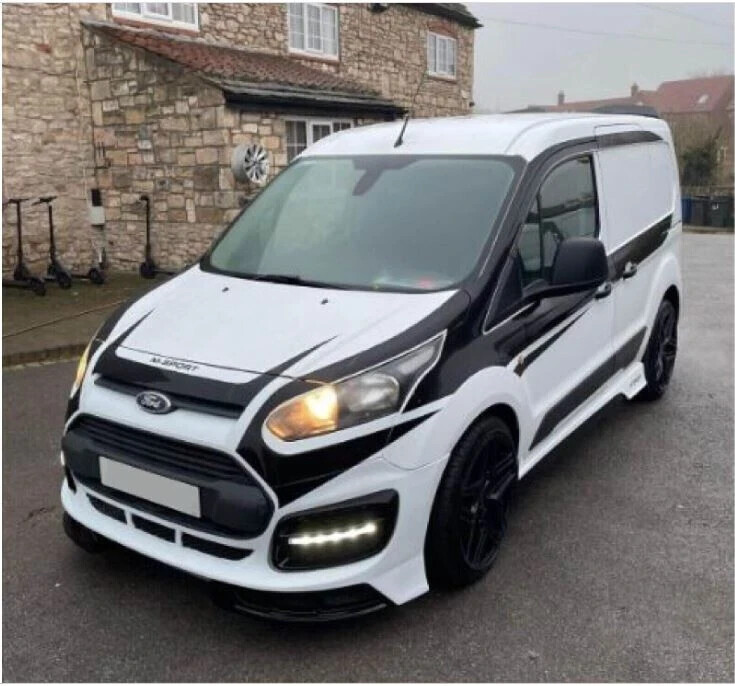 Fits Ford Transit Connect M Sport Vinyl Graphics Kit Decals Stickers SWB