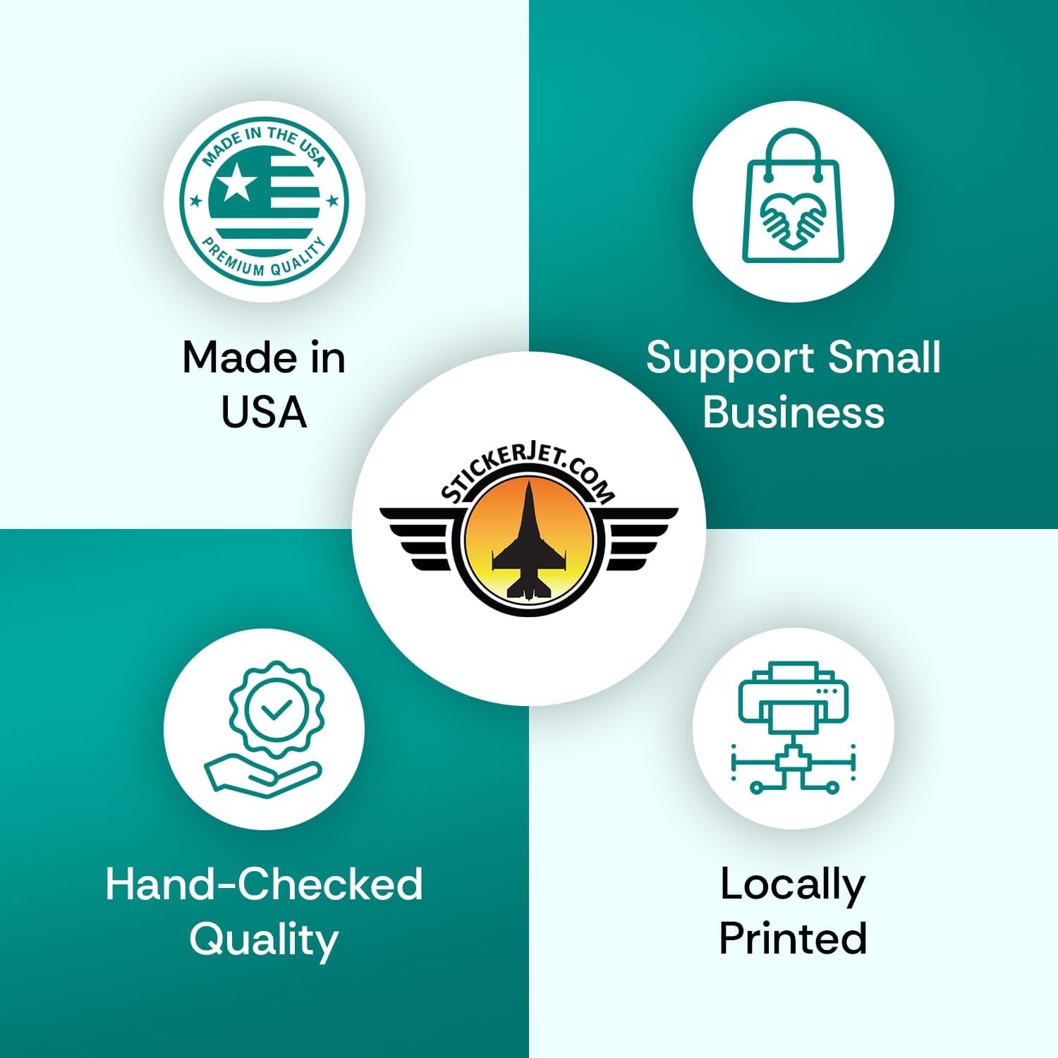StickerJet Student Driver Stickers – 9″x3″ Vinyl Signs, Pack of 2, Waterproof