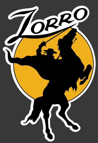 Zorro Vinyl Decal Car Truck SUV Laptop Zorro Sticker