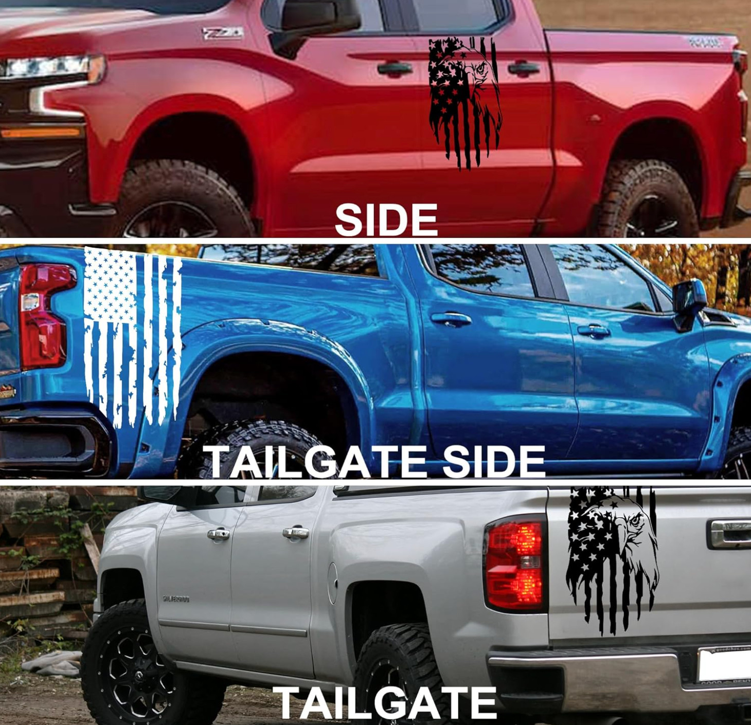 USA Flag Vet Distressed decal sticker vinyl graphic American car truck window
