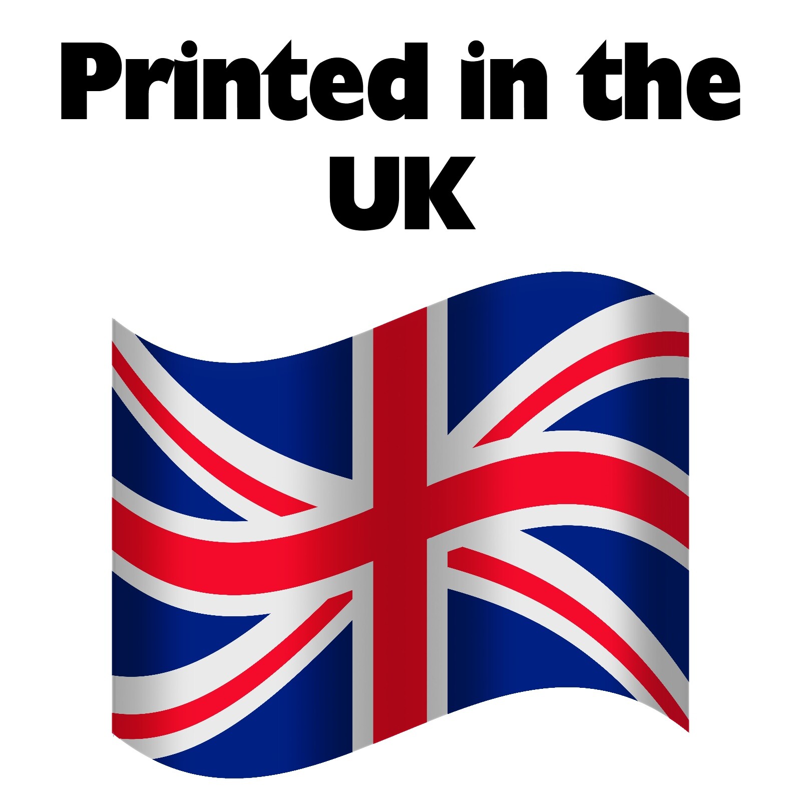 1 x Sign Union Jack Flag United Kingdom Stickers Great British UK Window Decals