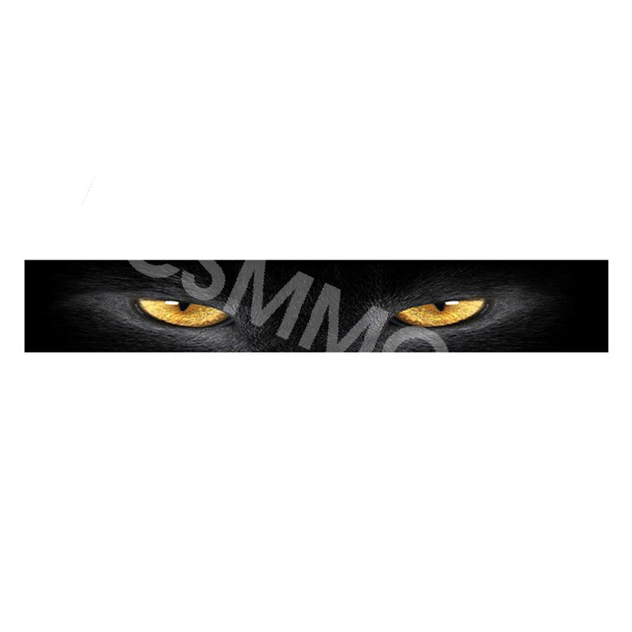 Car Decals Front/Rear Windshield Stickers Trim Vinyl 130*21cm Decoration DIY