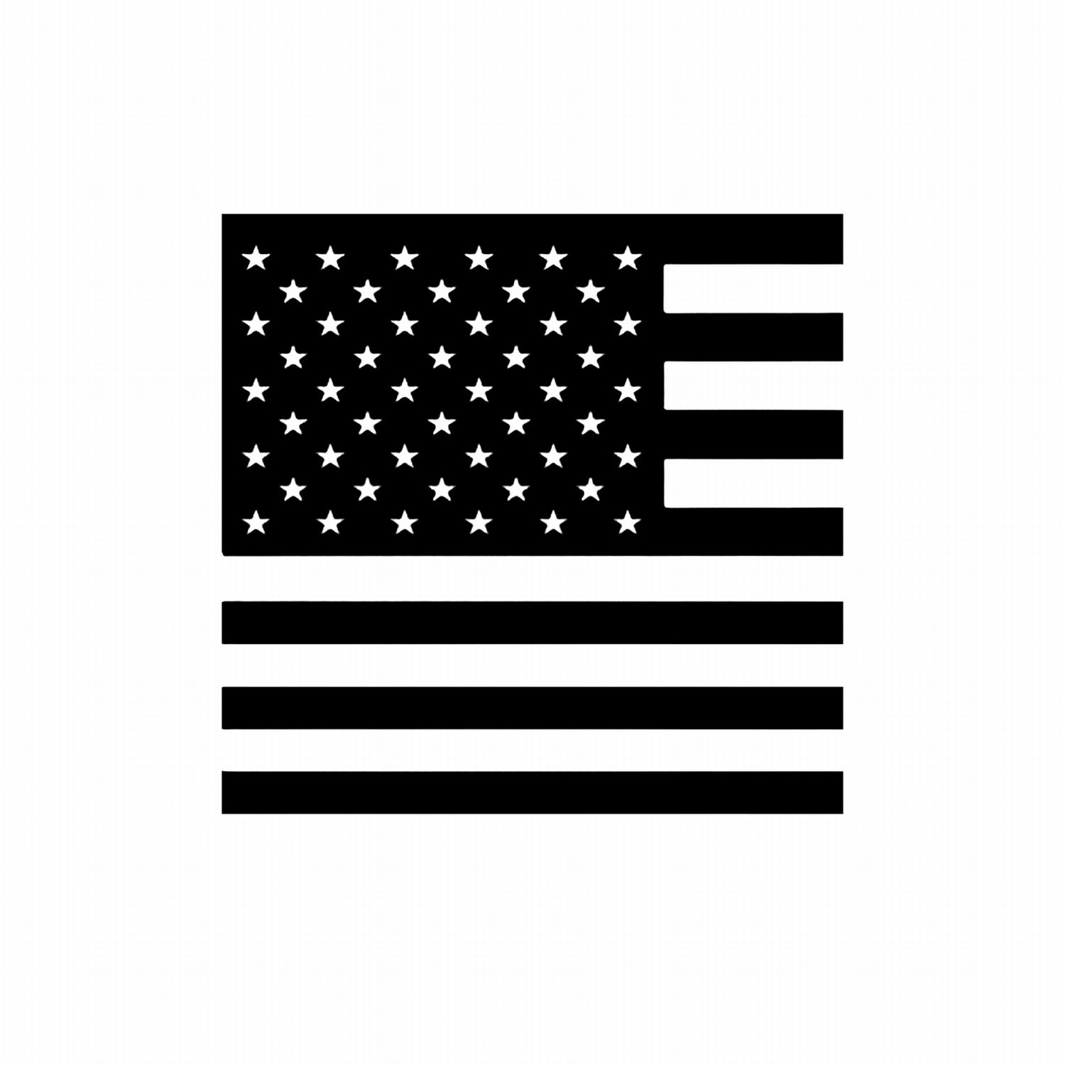 American Flag Rear Middle Vinyl Window Sticker Decal For Toyota Tacoma 2016-23