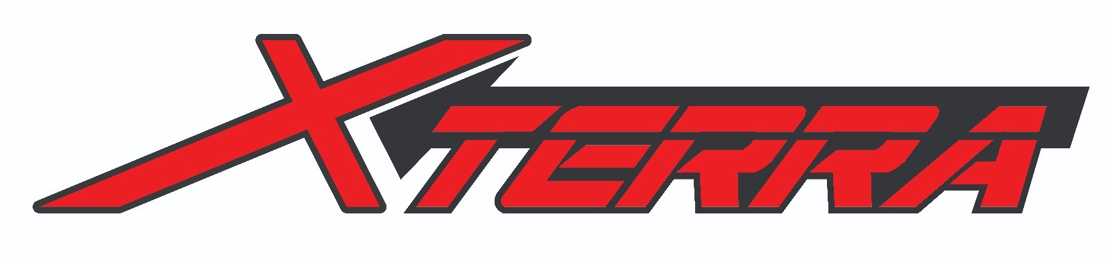 XTERRA SIDE PANELS VINYL DECALS – 3 PKG (2 -12 x 3 in and 1 – 8 x 2 in.) &PKG 1