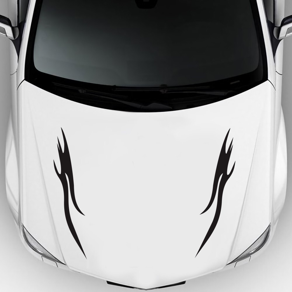 Vinyl Car Stickers Decals For Hood Body Side Skirt Graphics Automobiles DIY Wrap