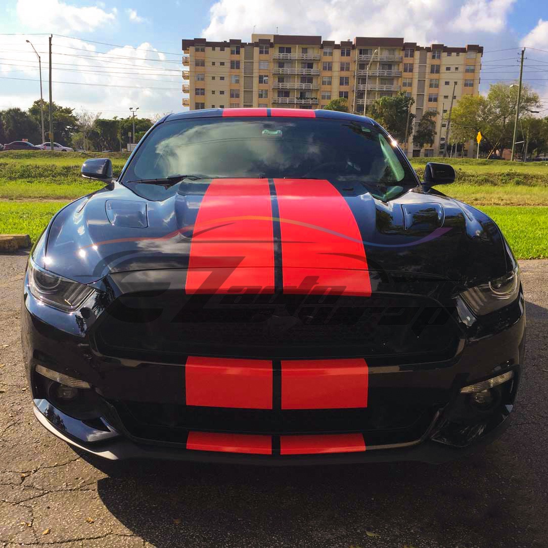 3M 2080 Gloss Racing Stripes Vinyl Wrap Rally Decal Sticker Hood Roof 10FT/20FT