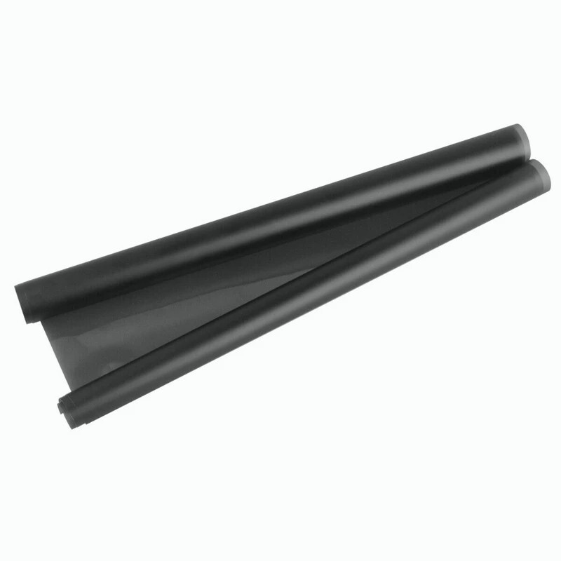 12″x78″ Matte Black Gloss Lens Vinyl Protection Wrap Film Fit For Headlight Tail