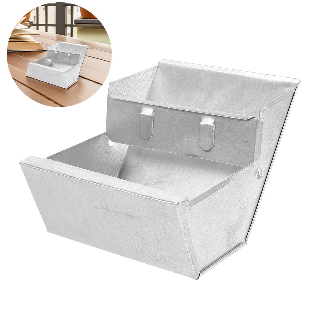 Hanging Chicken Feeder Trough Feeding Container Chinchilla Food Dispenser