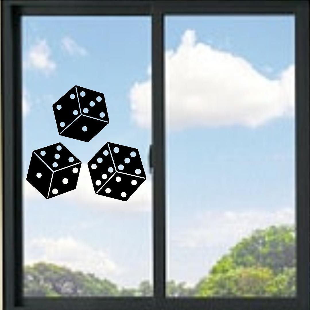 Set Of Dice Vinyl Decal