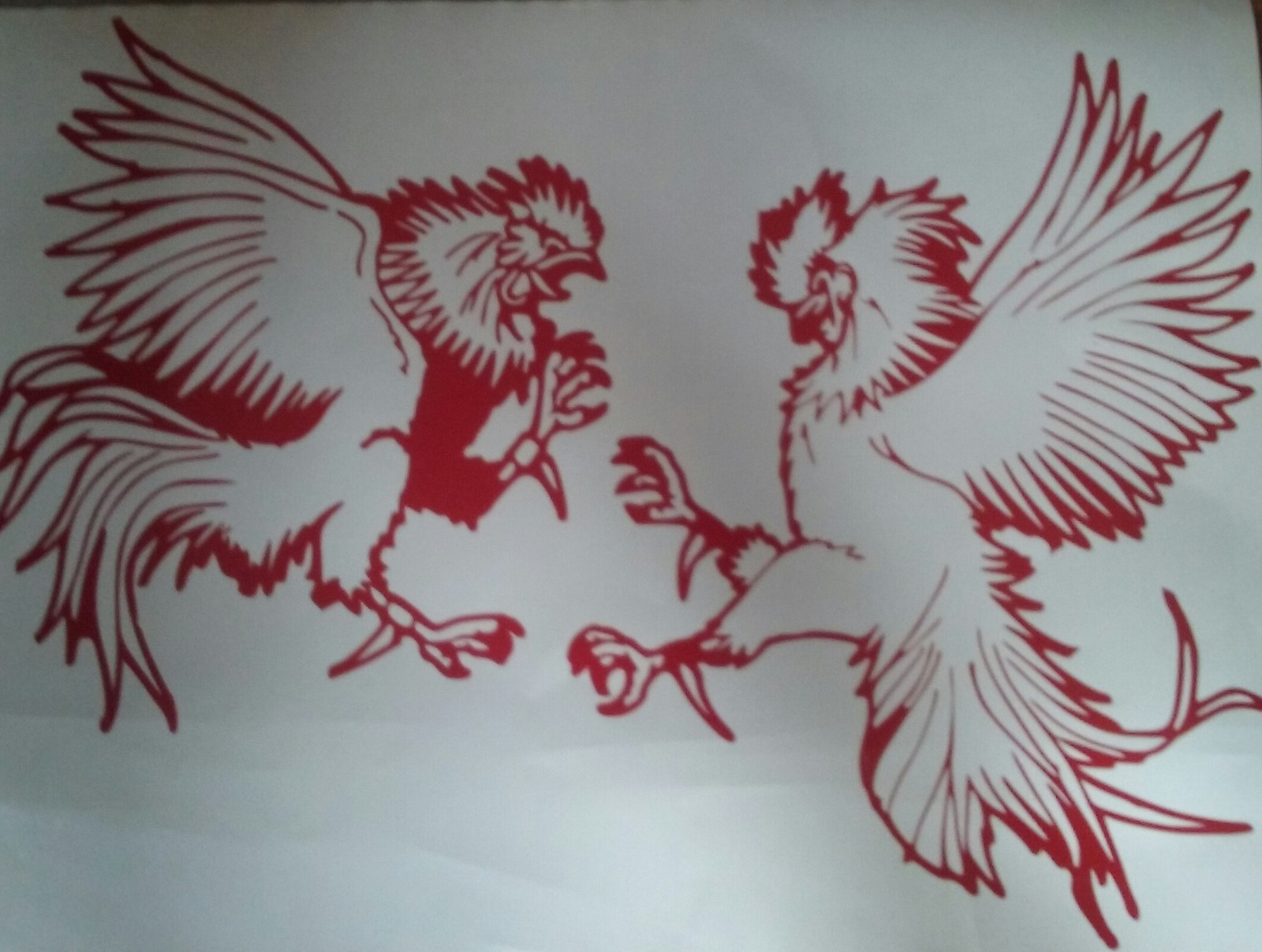 SUPER LARGE!! FIGHTING COCKS, ROOSTERS, CHICKENS!!12 Colors Available