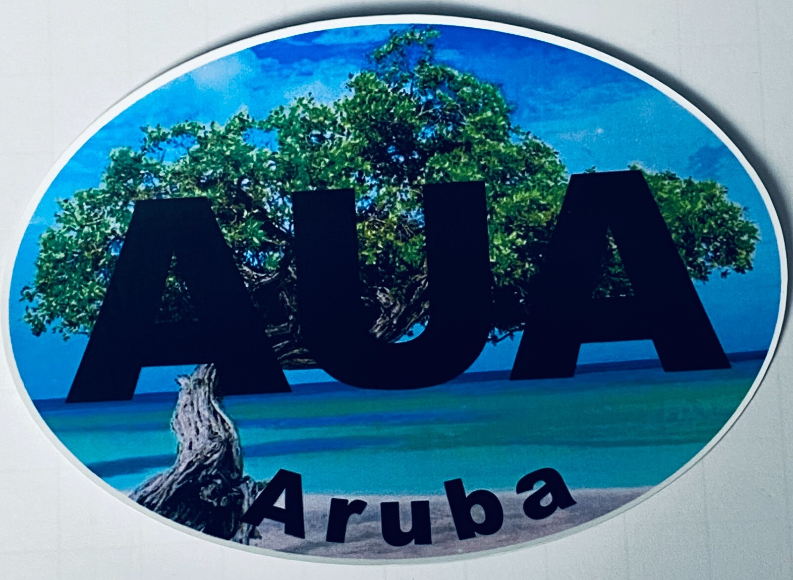 Aruba Bumper Sticker Window Helmet Bike Sticker Travel Sticker YOU CHOOSE STYLE!
