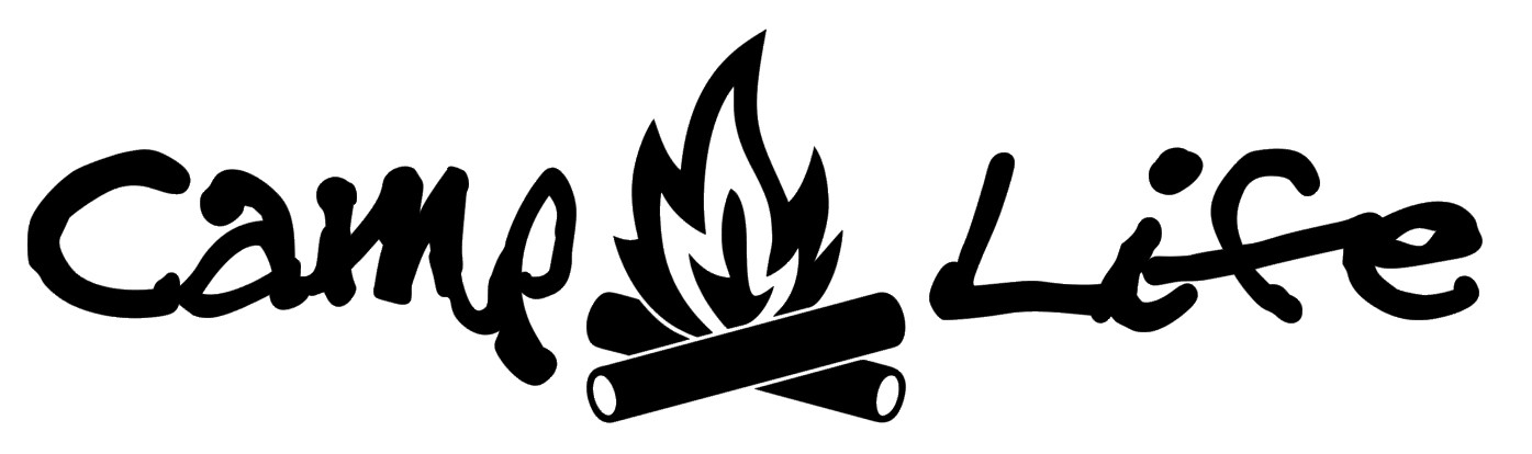 Camp Life Vinyl Decal, Bumper Sticker, Fire, Camper, RV, Windows, Outdoors, ect.