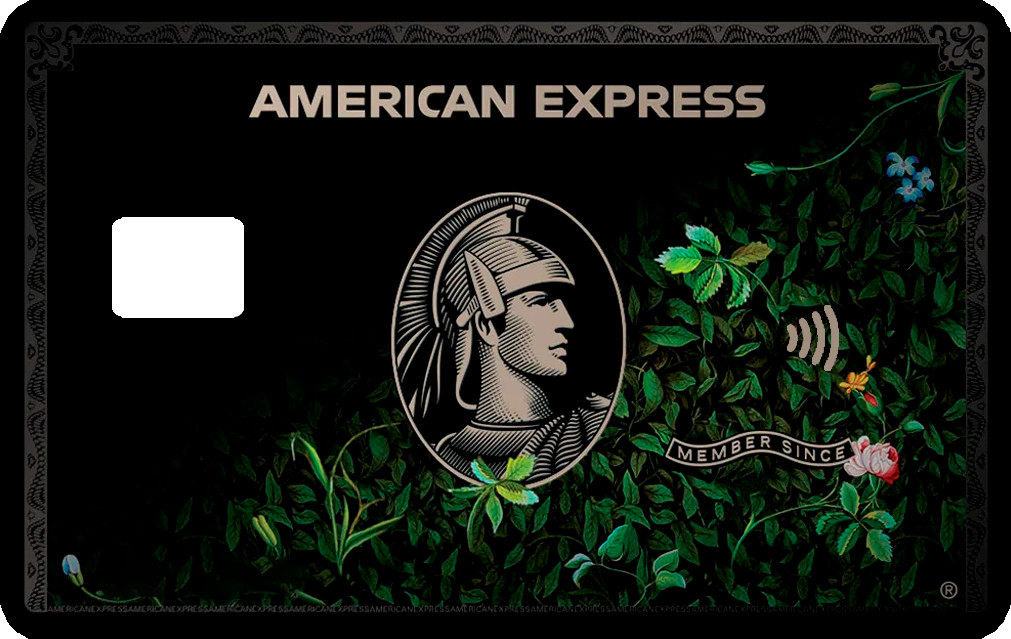 CUSTOMIZABLE AMERICAN EXPRESS Credit Card Sticker