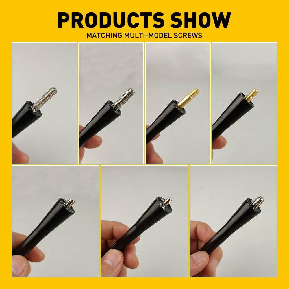 7″ Universal Car Antenna Radio AM/FM Antena Roof Mast Long Whip style For M