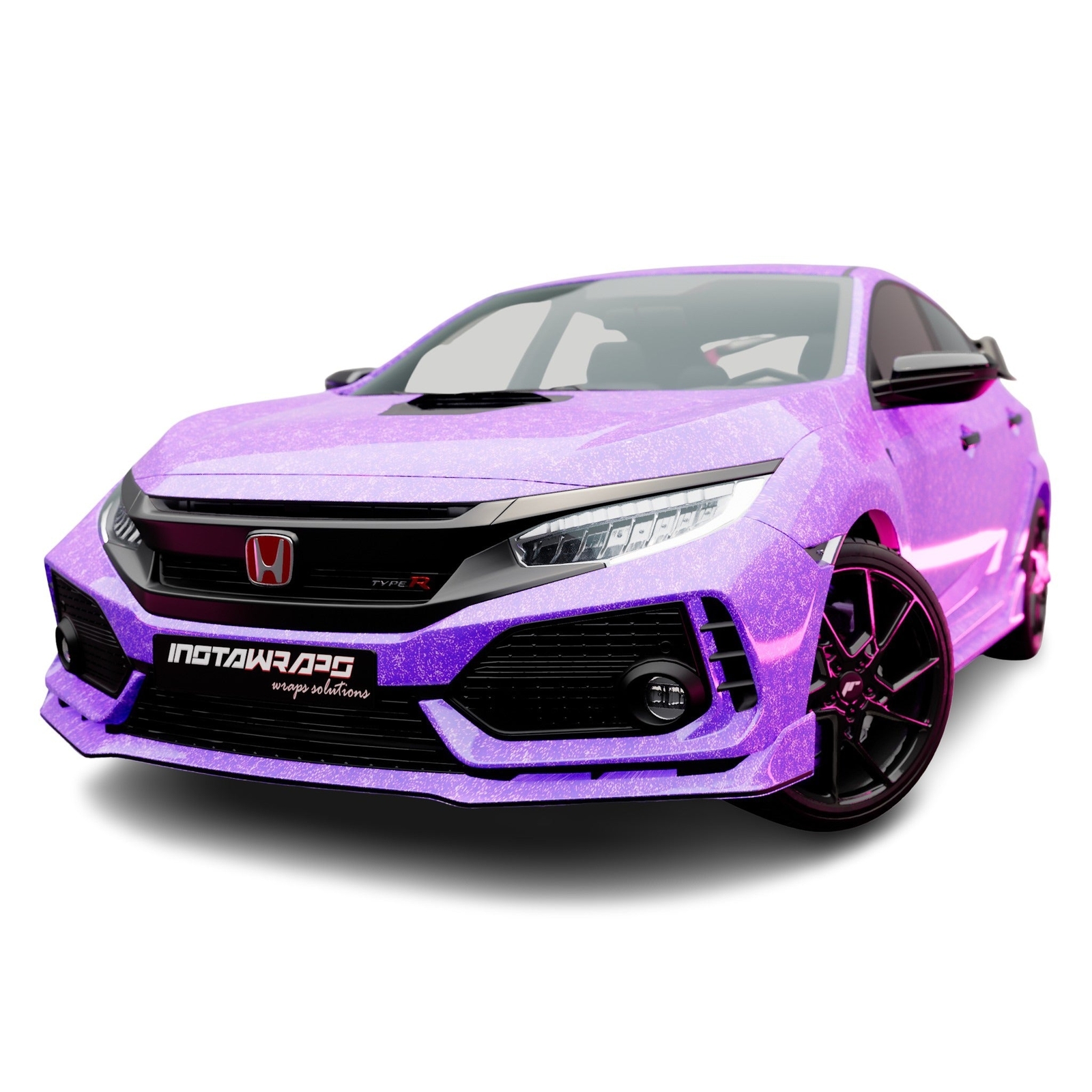 Avery Dennison SW900 Supreme Gloss Purple Diamond Vinyl Car Wrap Film | 587-D