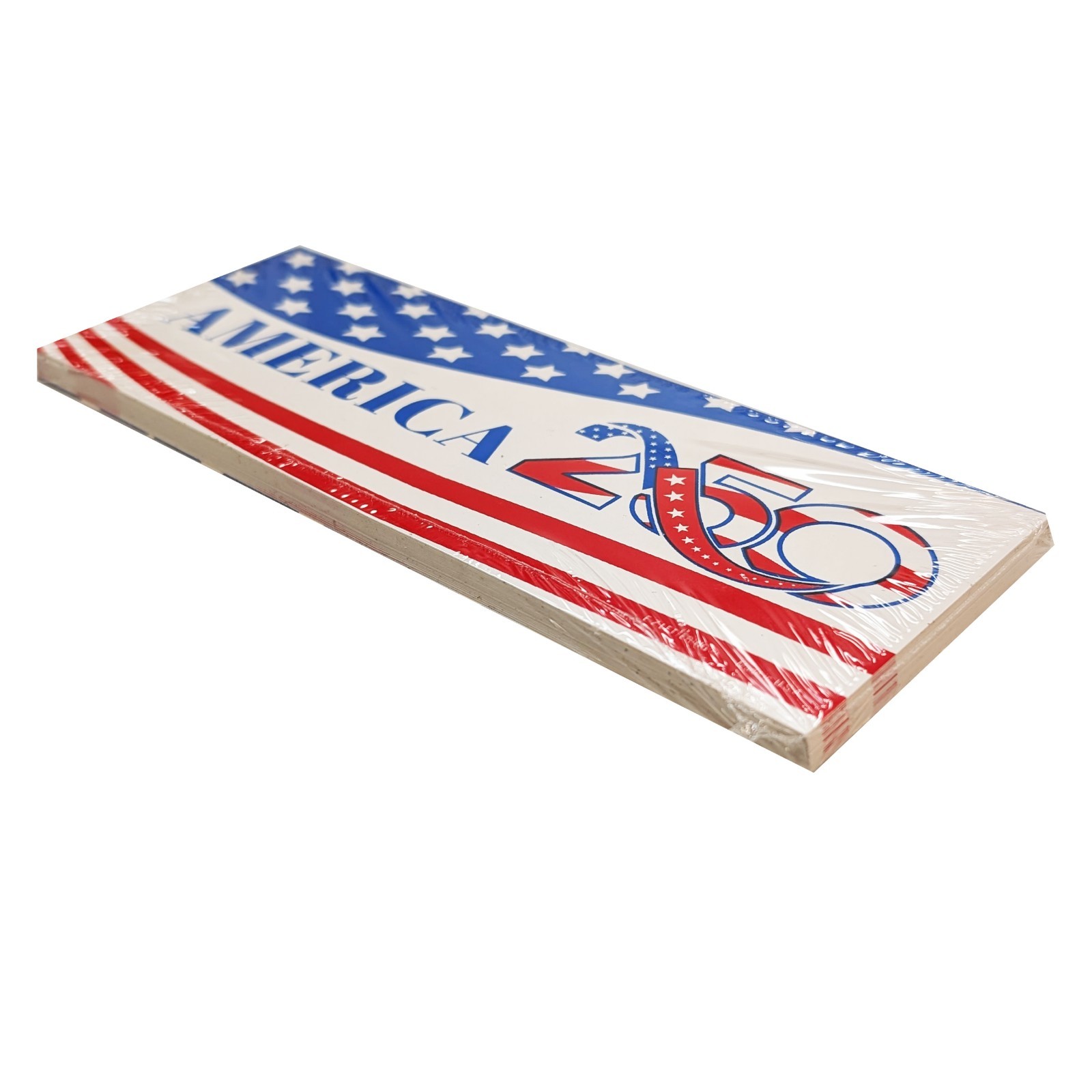 America 250 Limited Edition Bumper Sticker Decal Patriotic American Flag 20 pack