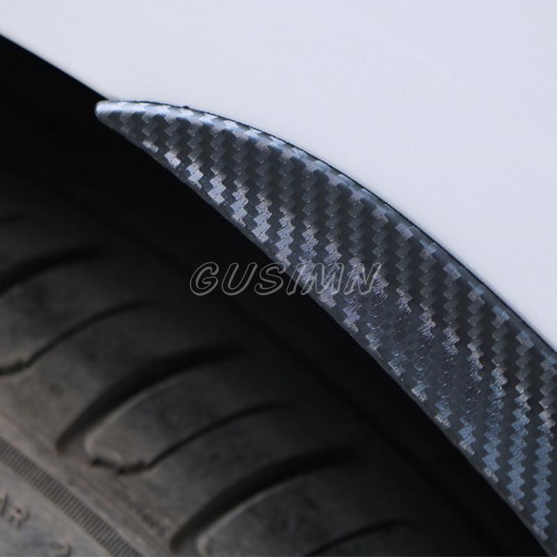 Car Wheel Eyebrow Arch Extension Protector Fender Flares Moulding Trim Strip