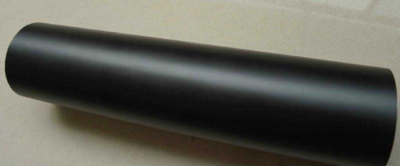 1Ft X 5Ft Black Matte Vinyl film car wrap sheet roll bubble free AIR RELEASE