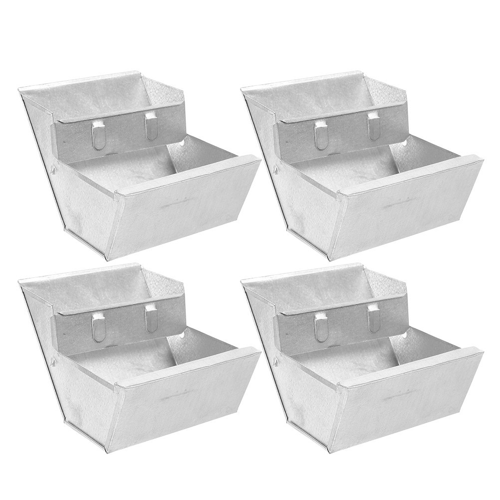 Hanging Chicken Feeder Trough Feeding Container Chinchilla Food Dispenser