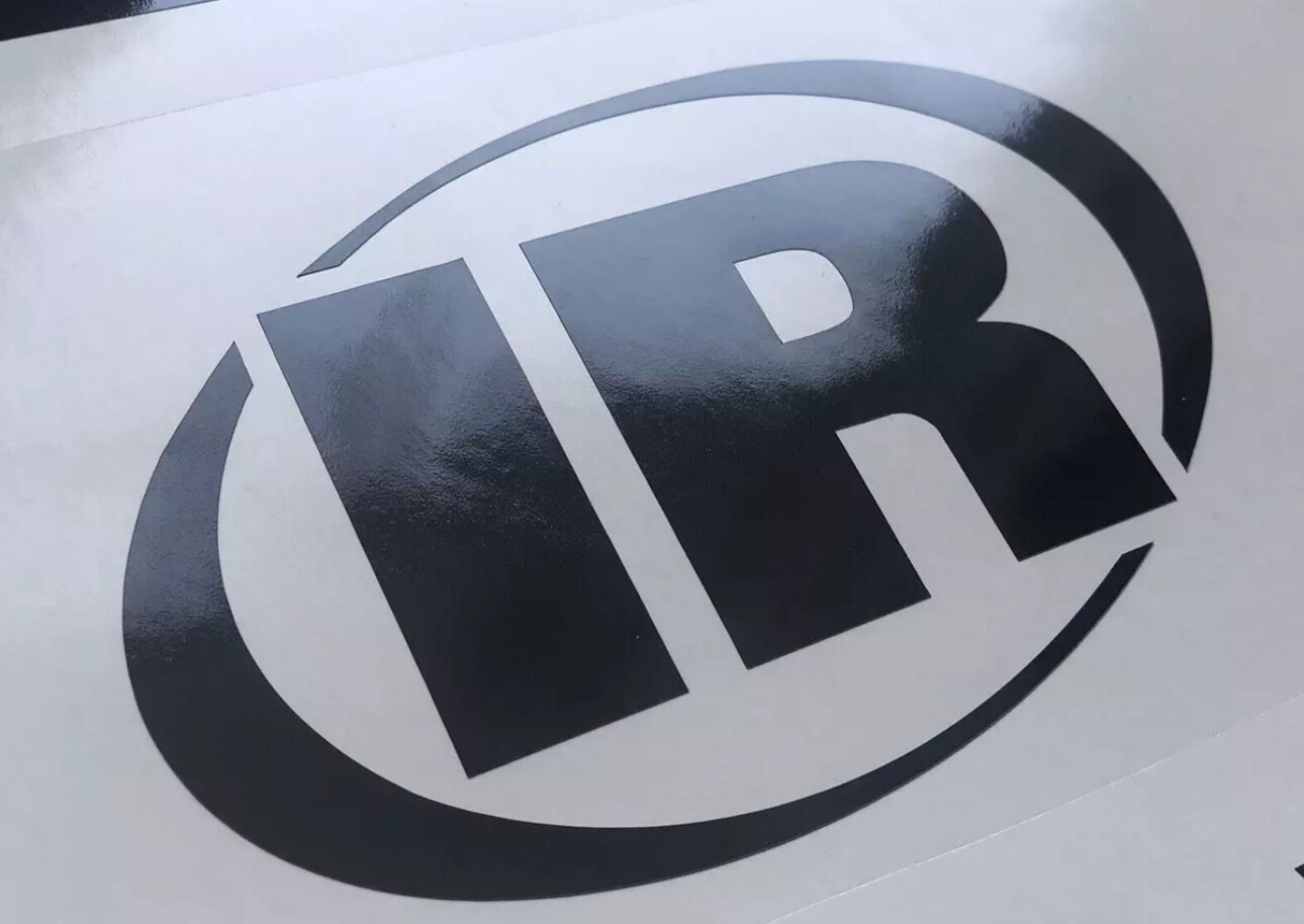 2x Bobcat Ingersoll Rand IR Skid Steer Multi-Color Vinyl Decal Sticker