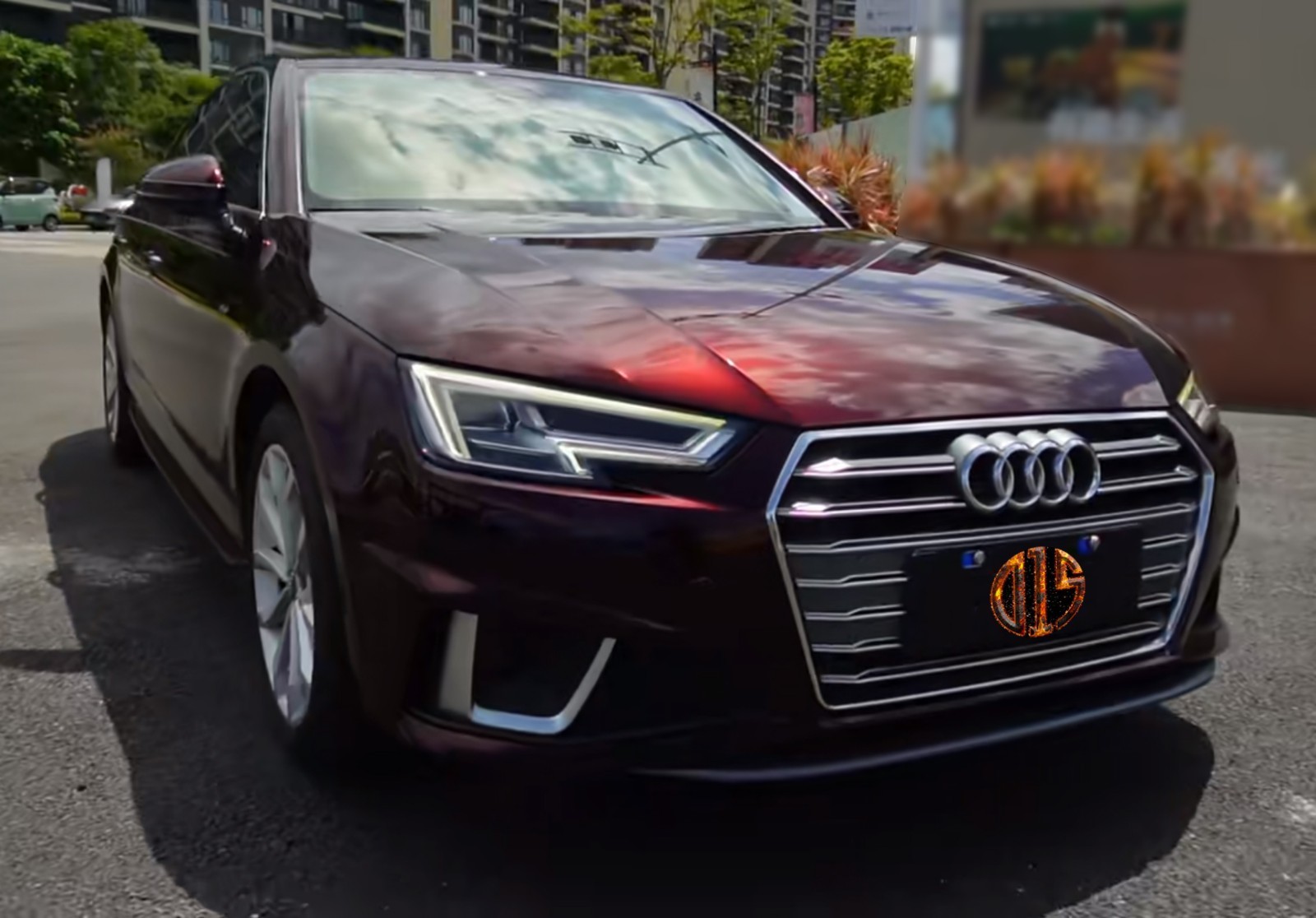 Ultra Gloss PET Liner Metallic Black Rose Car Vinyl Wrap Film Air Release
