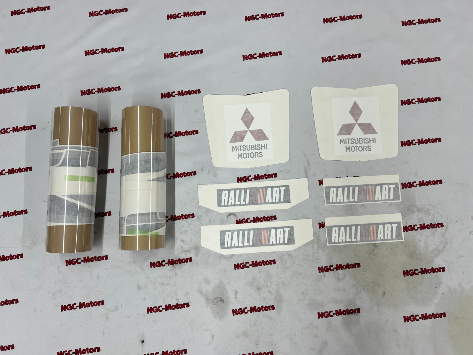 EvoⅥ Tommi Makinen Decal Set #Mitsubishi genuine OEM CP9A EVO6 Ralliart