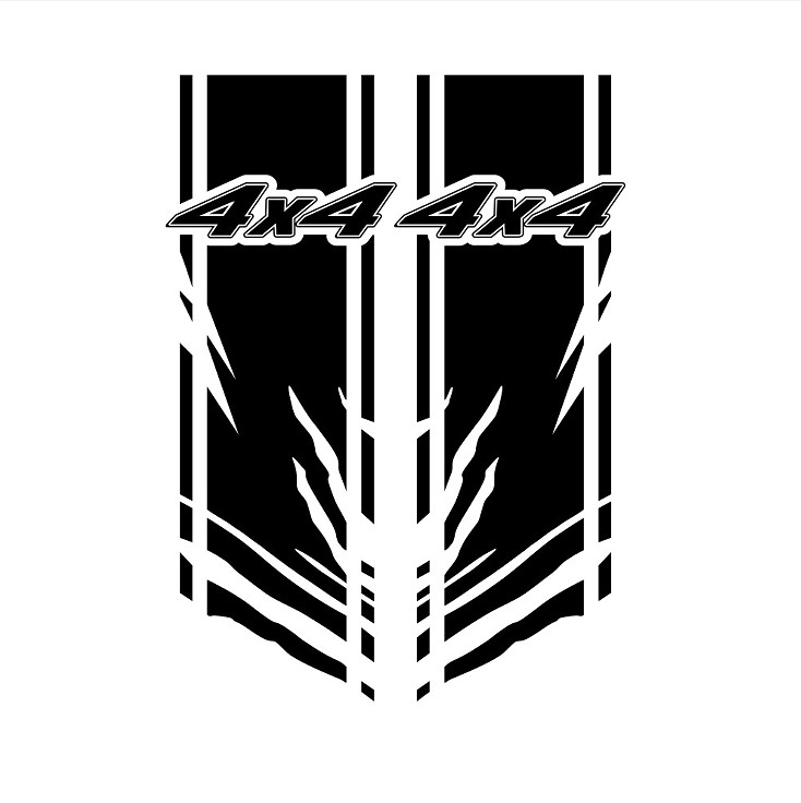 Decal Side Stripes Graphics Vinyl Stickers Fit Pickup Truck Bed Decoration