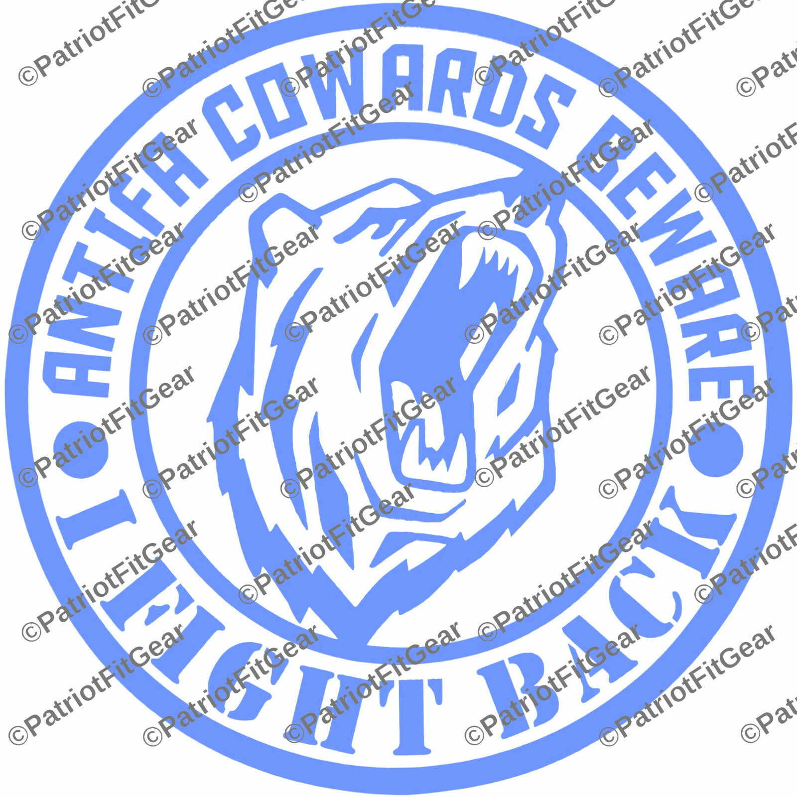 ANTIFA Cowards Beware,I Fight Back,F*ck ANTIFA,Domestic Terrorist,Vinyl Decal