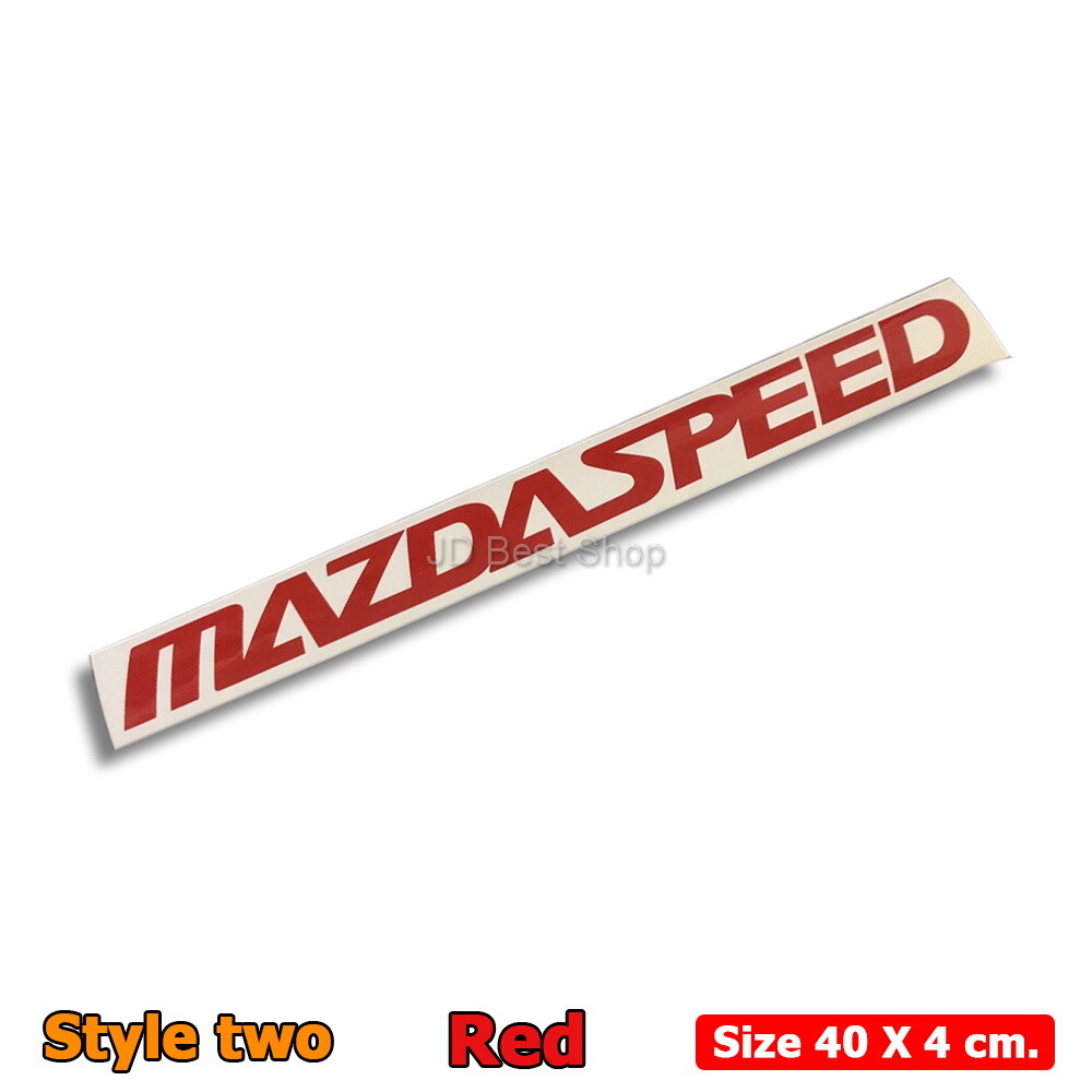Sticker Diecut Vinyl JDM Style Jap Mazda Speed Racing Skyactive 40cm. All Models