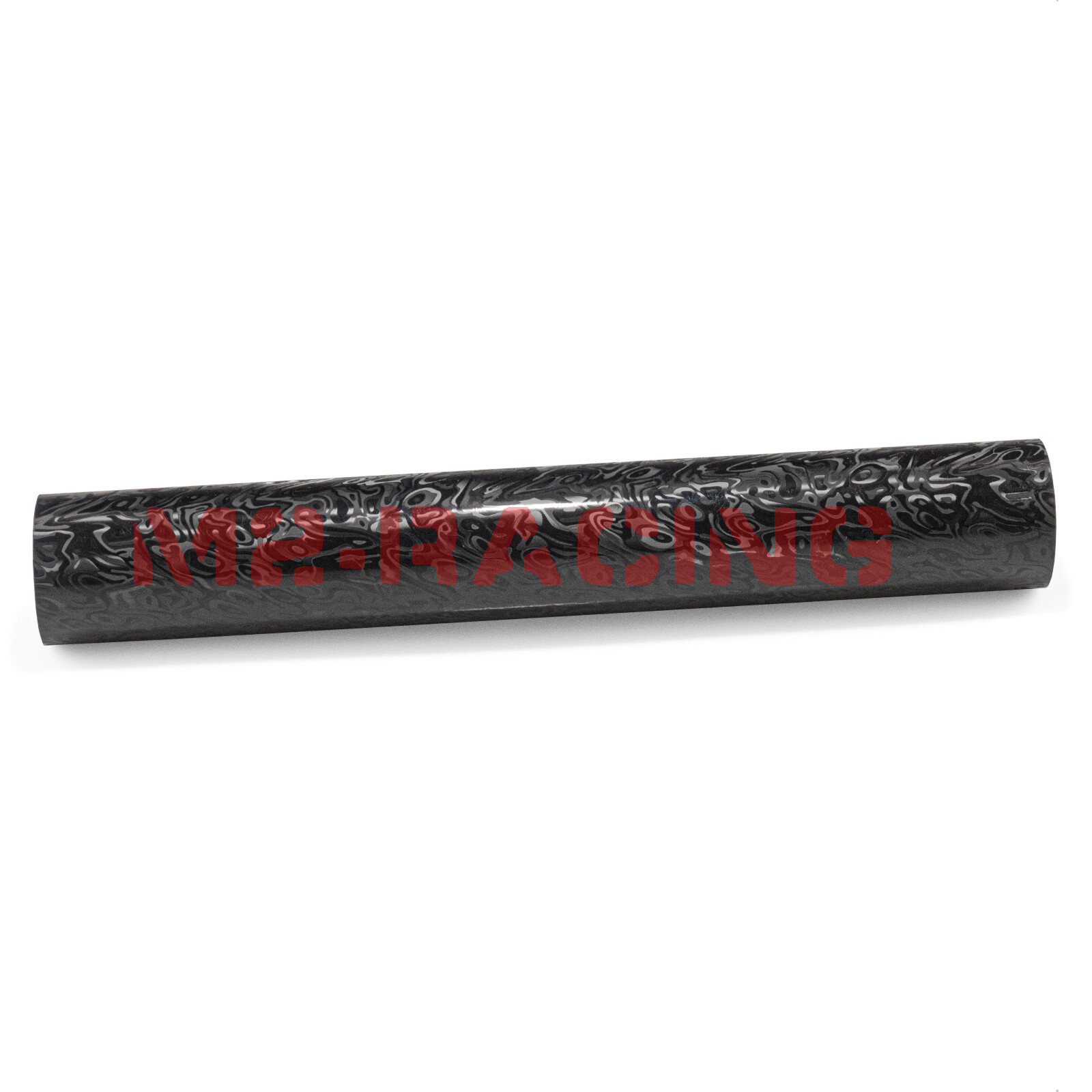 PET Damascus Steel Forged Carbon Fiber Black Car Vinyl Wrap Decal Sticker Film
