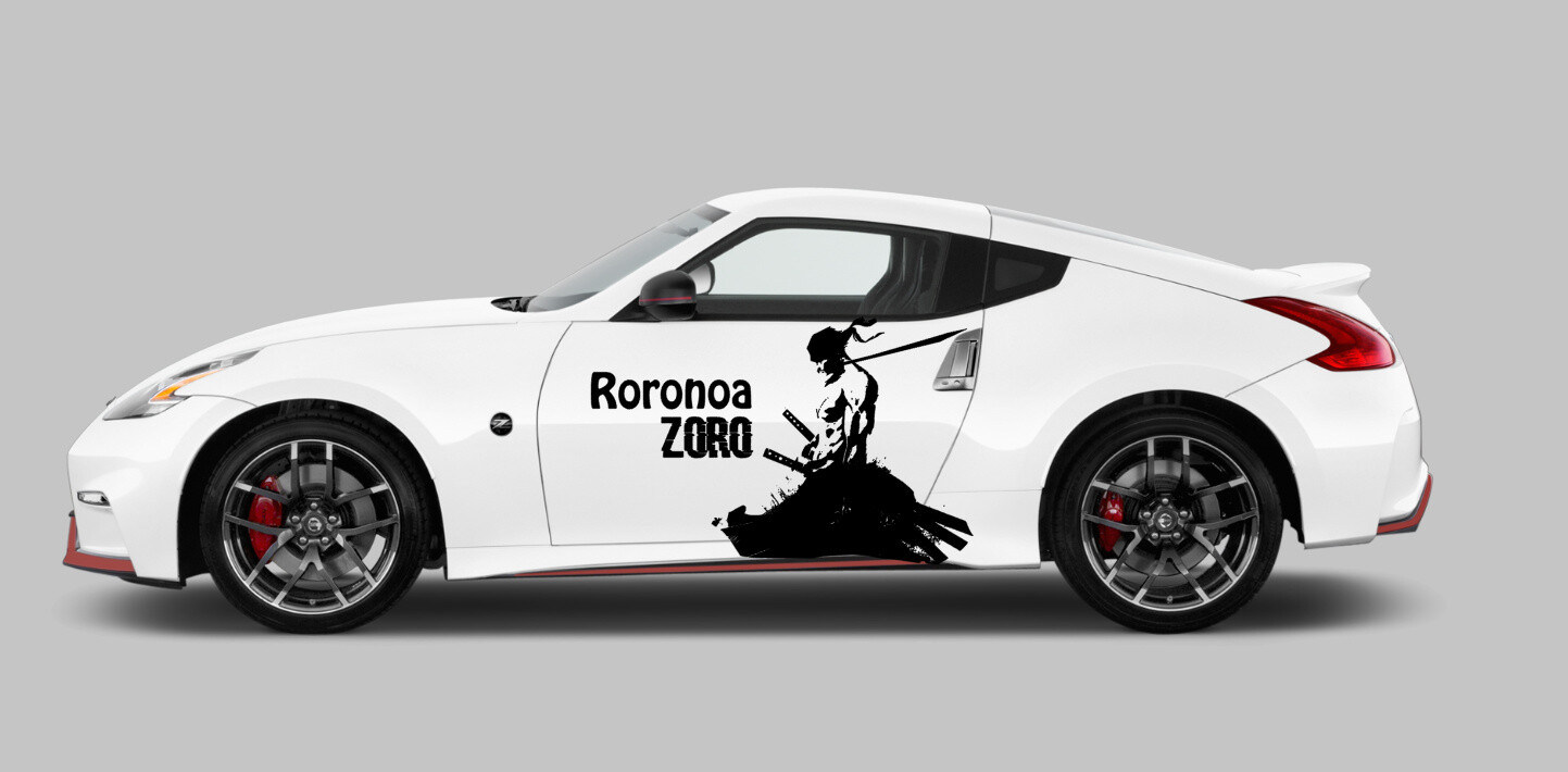livery Zoro decal side anime one piece ZORO s