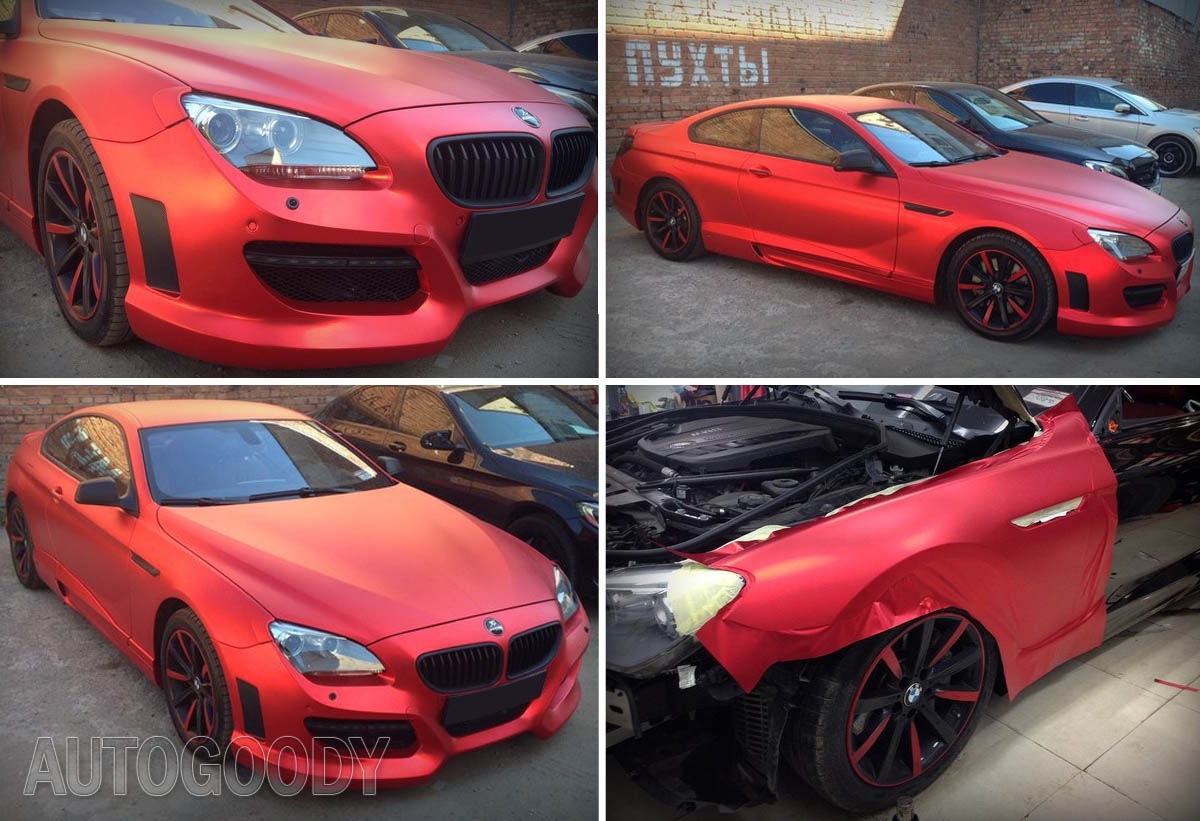 36″ x 60″ Satin Matte Chrome Metallic Red Vinyl Film Wrap Sticker Bubble Free