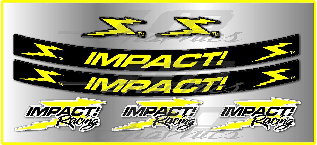 IMPACT HELMET SUN STRIP STICKER DECAL ..
