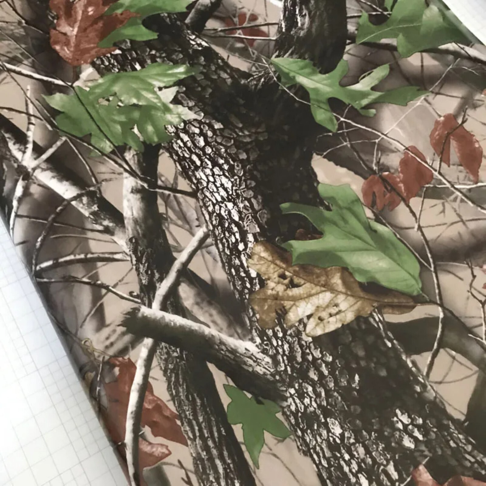 Shadow Grass Camo Tree Vinyl Car Wrap PVC Adhesive Real Tree Camouflage Film