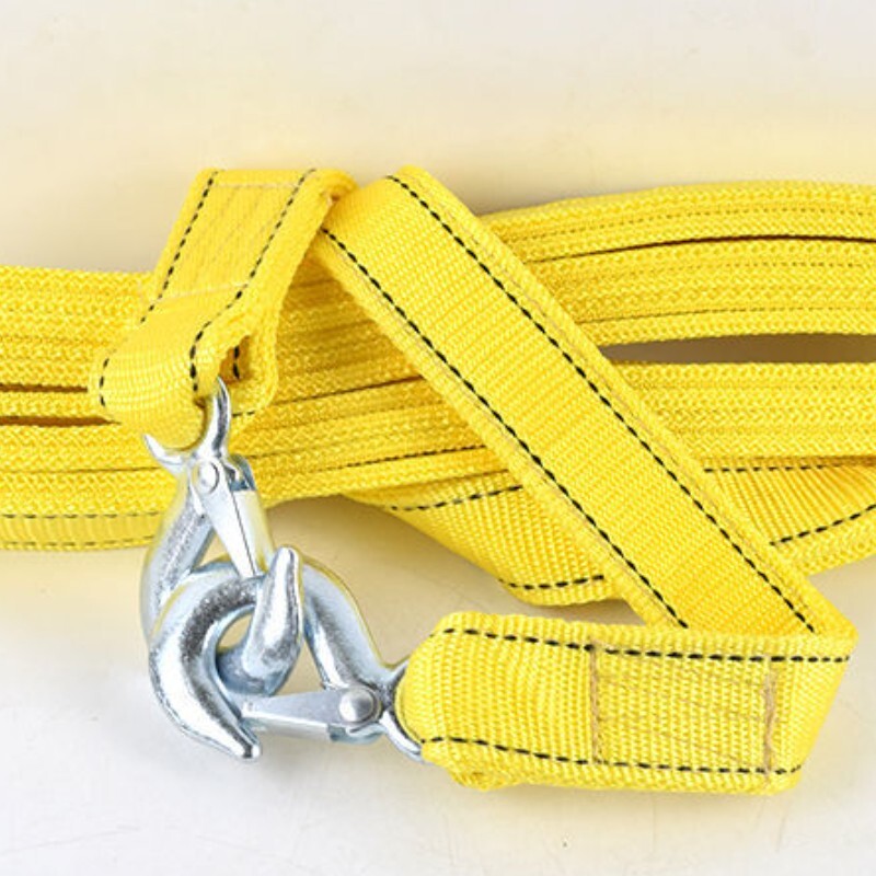 Vehicle Rescue Trailer Strap Tow Rope Off-road Universal Car Strap 3 Layers 5M