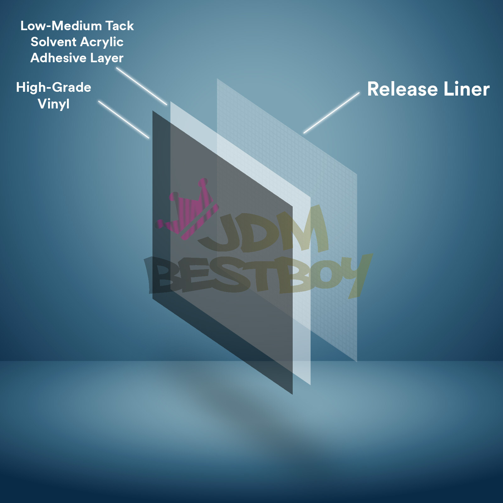 *Reflective Vinyl DIY Car Wrap Sticker Decal Graphic Sign Self Adhesive Film