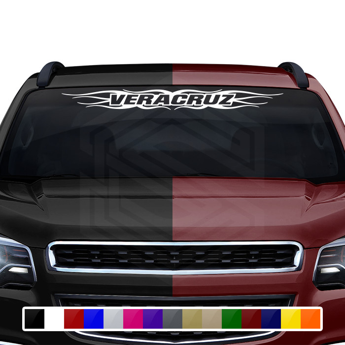#121 VERACRUZ Mexico VER Decal Sticker Windshield Window Graphic Estado Troca