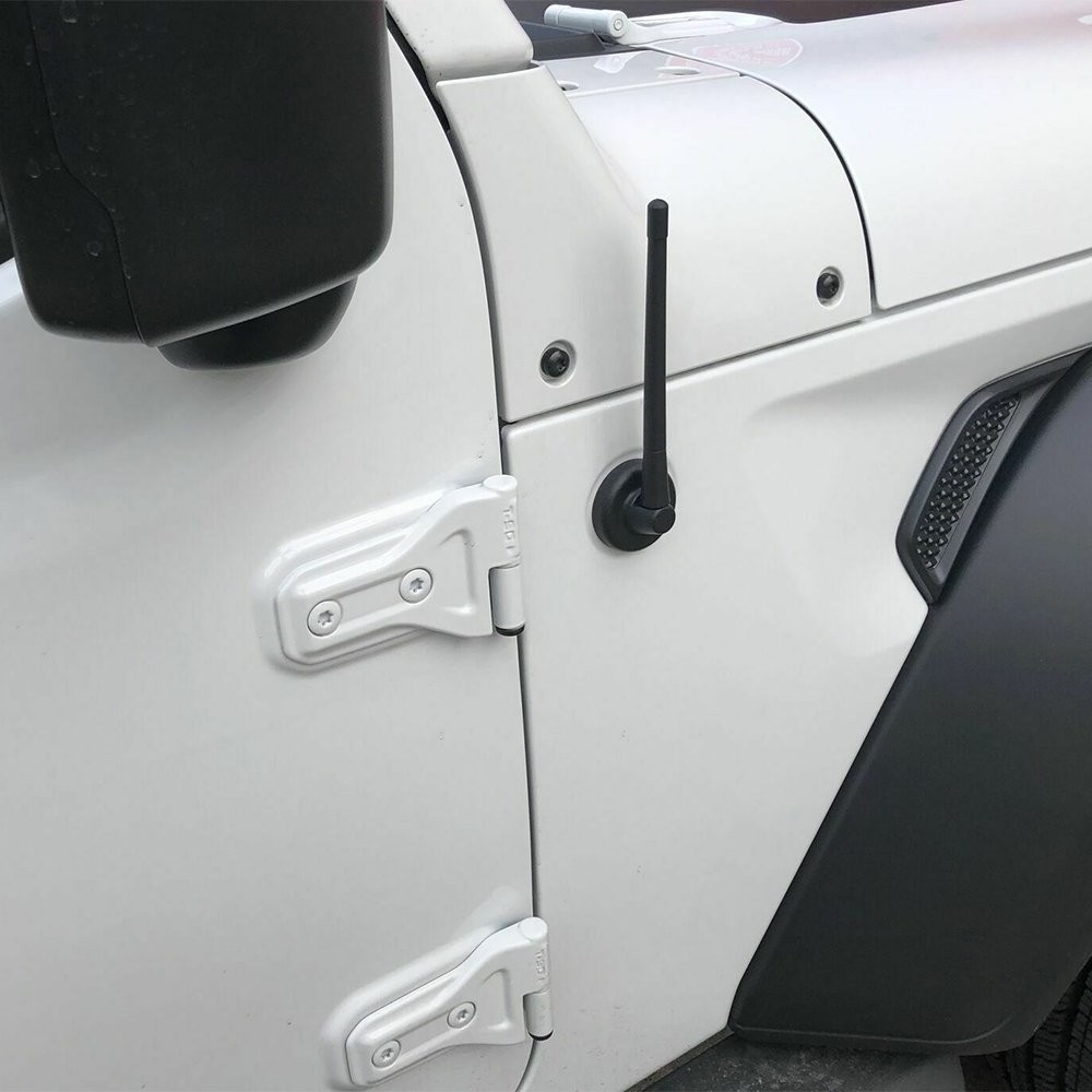 1/2Set 7″ inch Black Short Antenna Mast AM/FM Radio Fit for CHEVY SILVERADO 2006