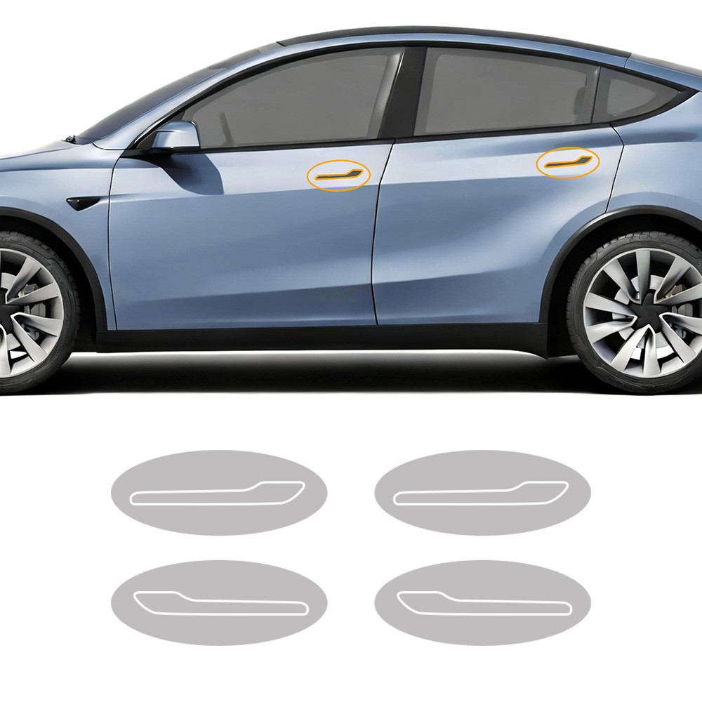 For 2025 2026 Tesla Model Y Juniper Precut Paint Protection Film 8.5 Mil TPU PPF