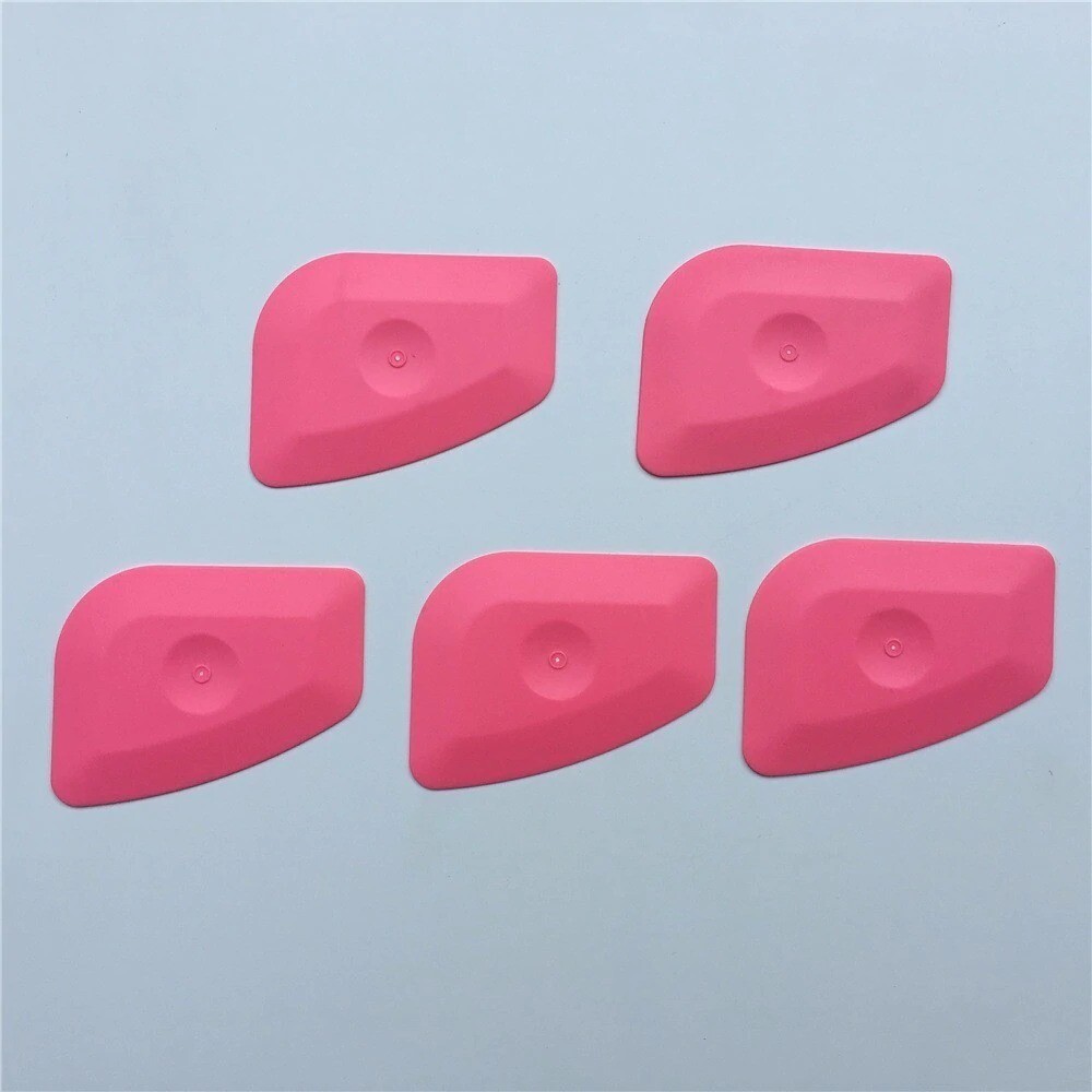 5PC Car Vinyl Wrap Plastic Squeegee, PP Anti-Scratch Window Film Tint Tool