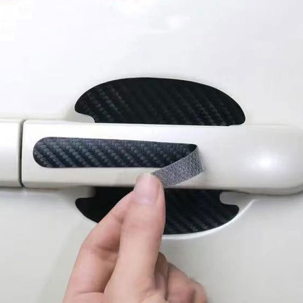8PCS Car Door Handle Bowl Protector Cover Anti Scratch Sticker Accessories Trims