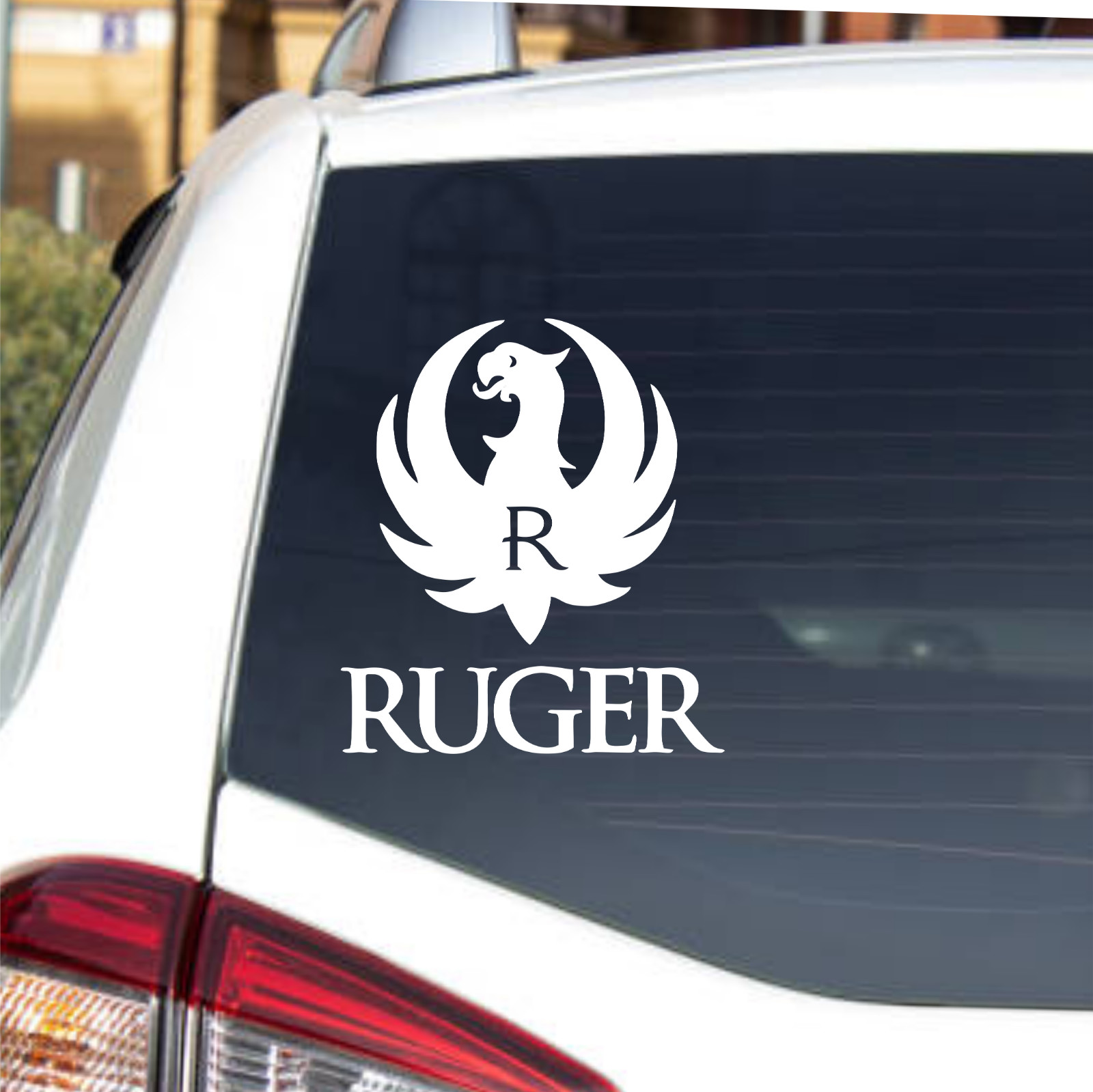 Ruger Arms Logo Vinyl Decal Sticker Car Truck Safe Wall 2A Pick Size & Color