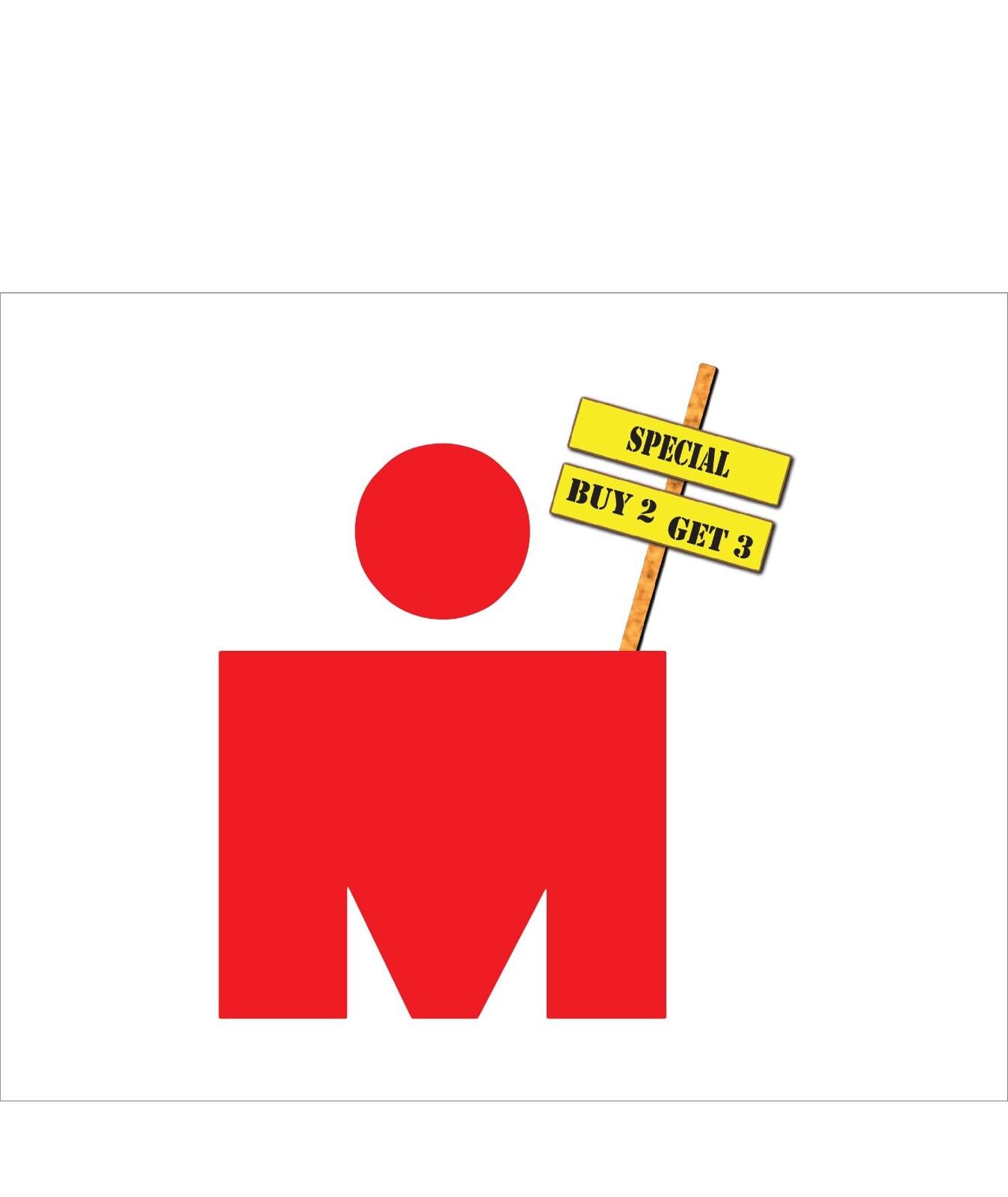 3″ x 4″ Iron Man Marathon Running Triathlon Car Truck Bumper Window Sticker p357